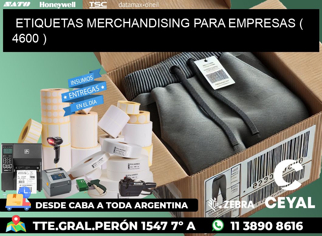 ETIQUETAS MERCHANDISING PARA EMPRESAS ( 4600 )