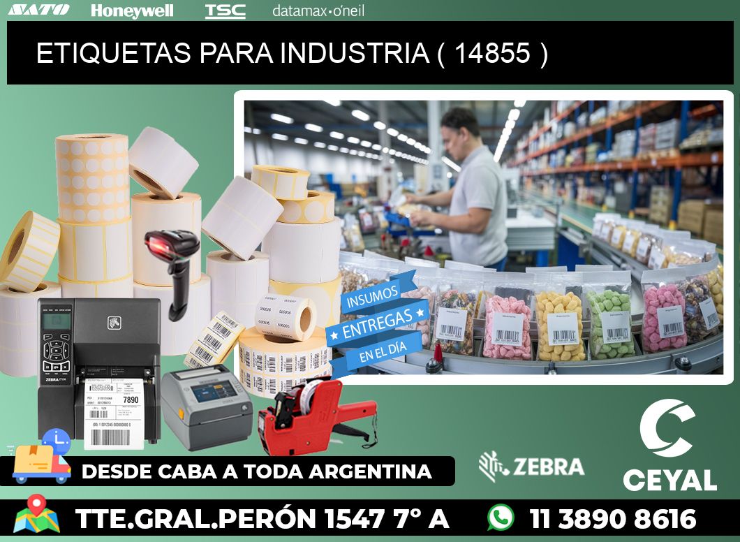 ETIQUETAS PARA INDUSTRIA ( 14855 )