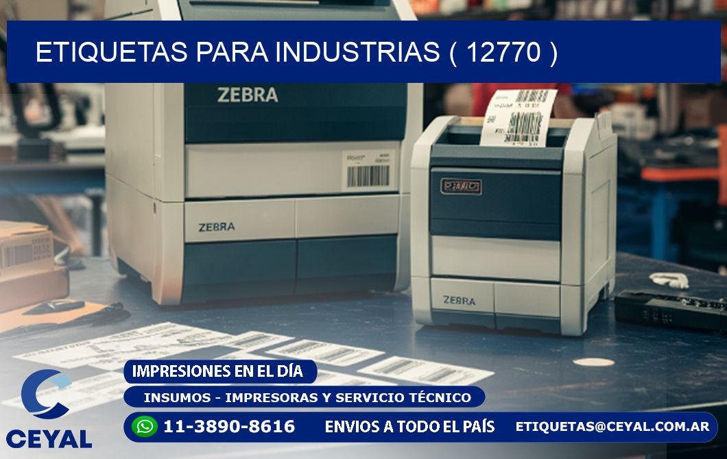 ETIQUETAS PARA INDUSTRIAS ( 12770 )