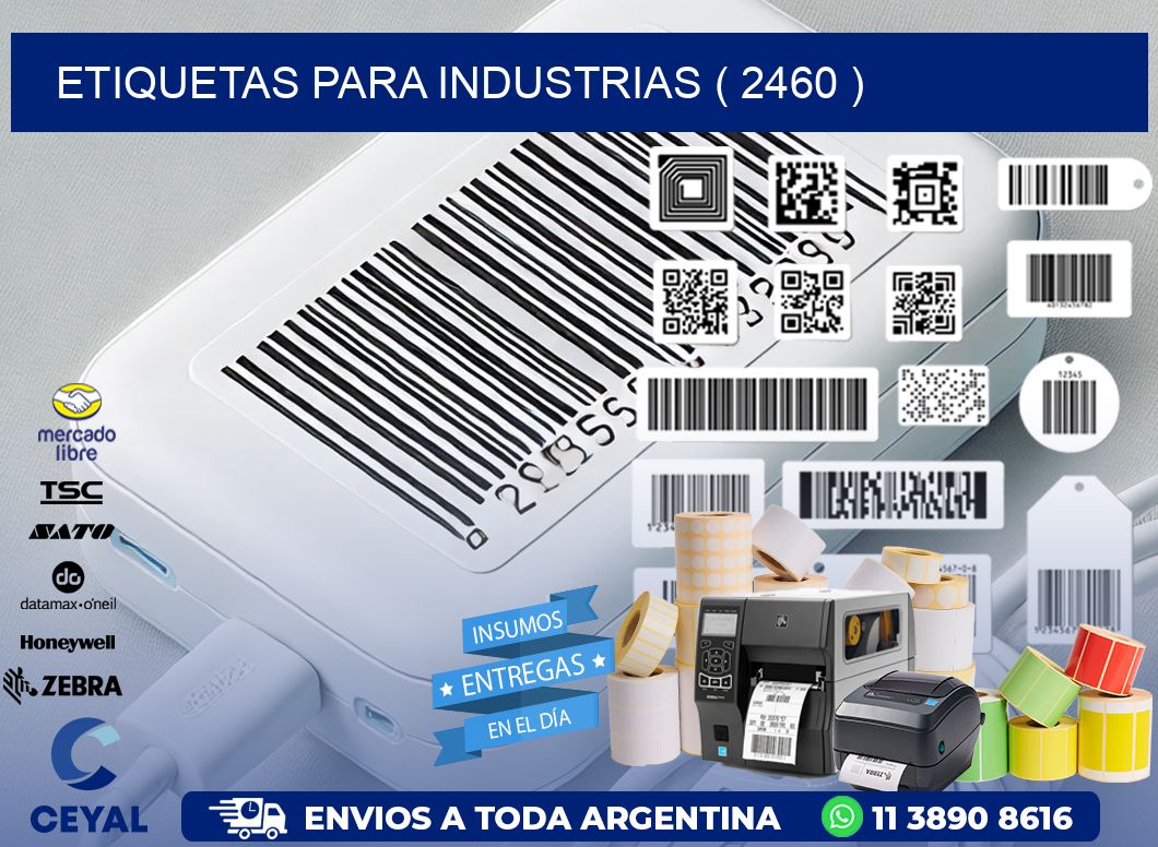 ETIQUETAS PARA INDUSTRIAS ( 2460 )
