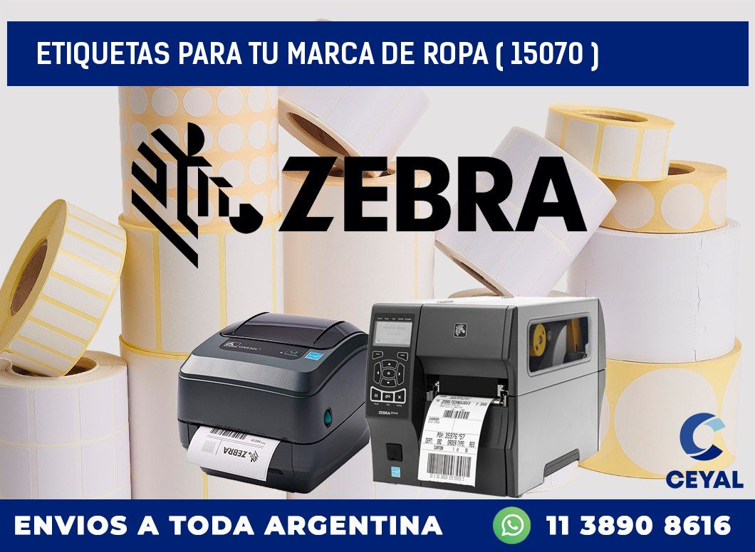 ETIQUETAS PARA TU MARCA DE ROPA ( 15070 )