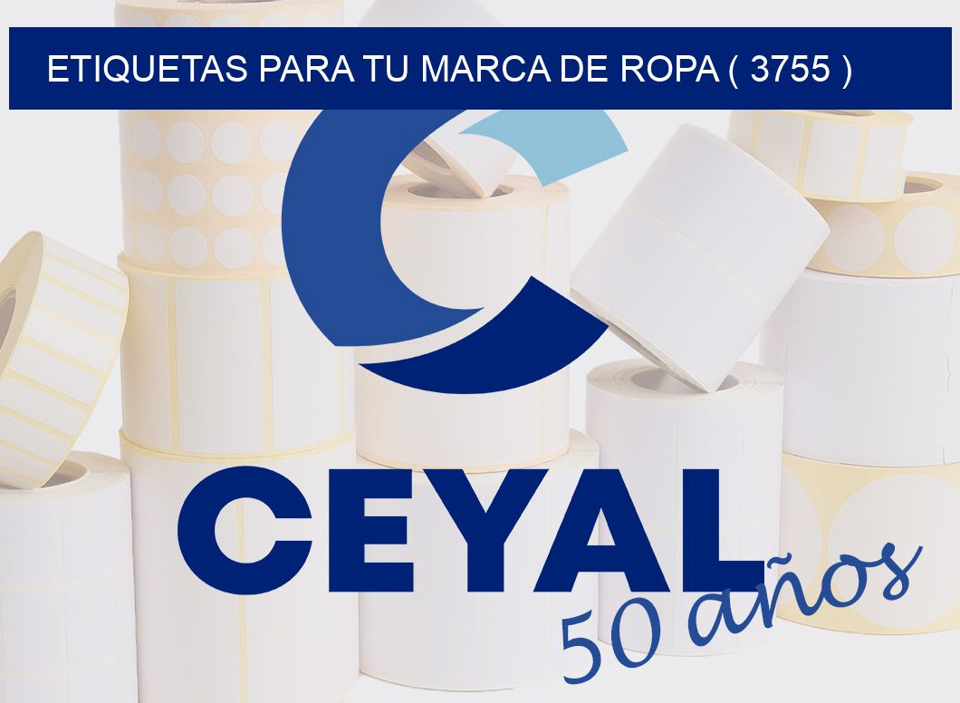 ETIQUETAS PARA TU MARCA DE ROPA ( 3755 )