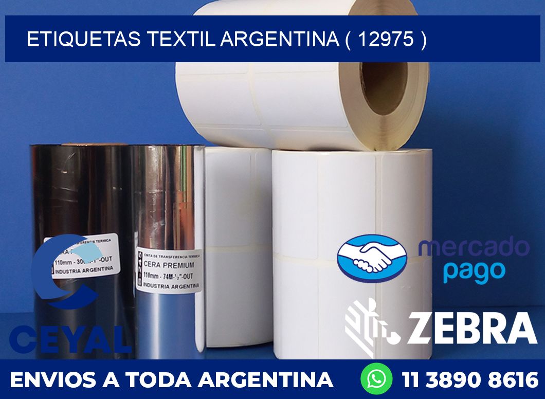 ETIQUETAS TEXTIL ARGENTINA ( 12975 )