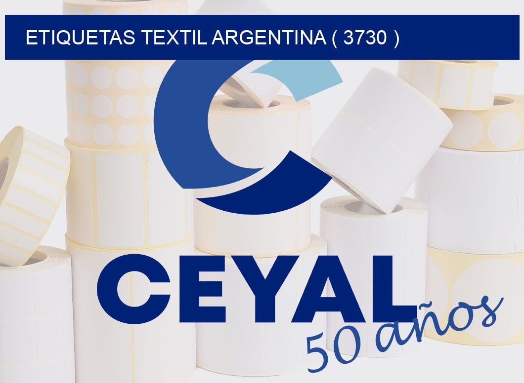 ETIQUETAS TEXTIL ARGENTINA ( 3730 )