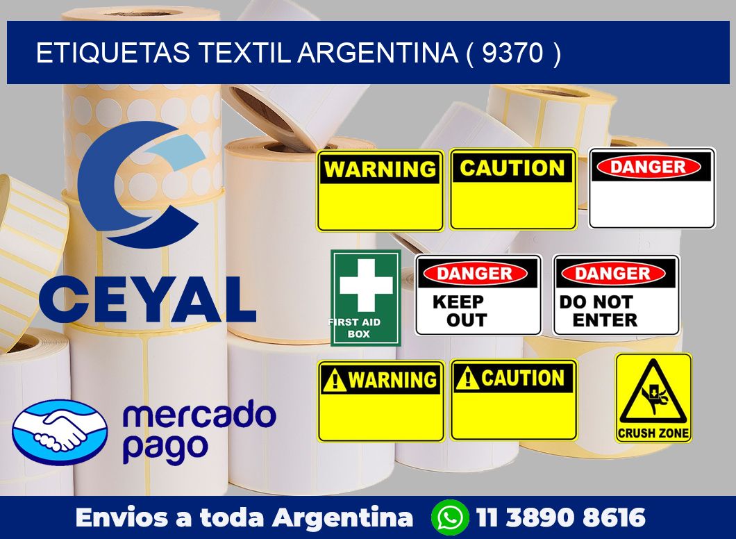 ETIQUETAS TEXTIL ARGENTINA ( 9370 )