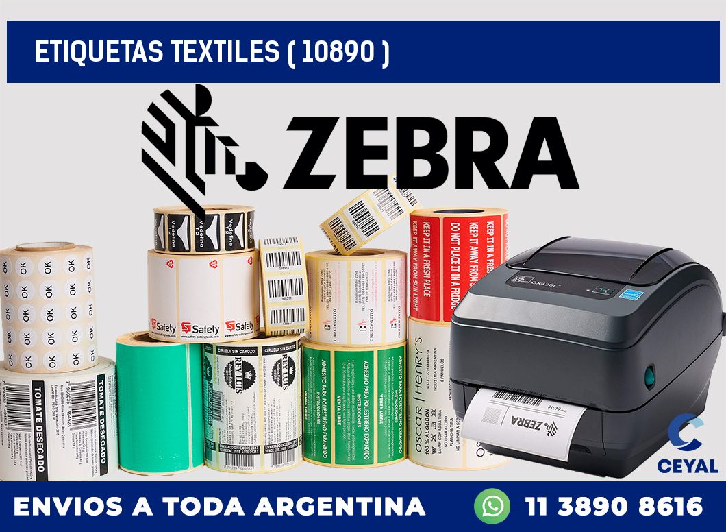 ETIQUETAS TEXTILES ( 10890 )