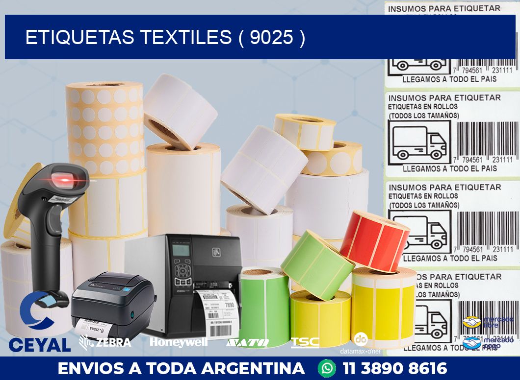 ETIQUETAS TEXTILES ( 9025 )