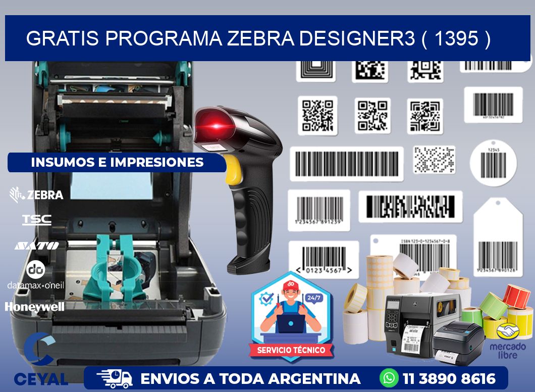 GRATIS PROGRAMA ZEBRA DESIGNER3 ( 1395 )