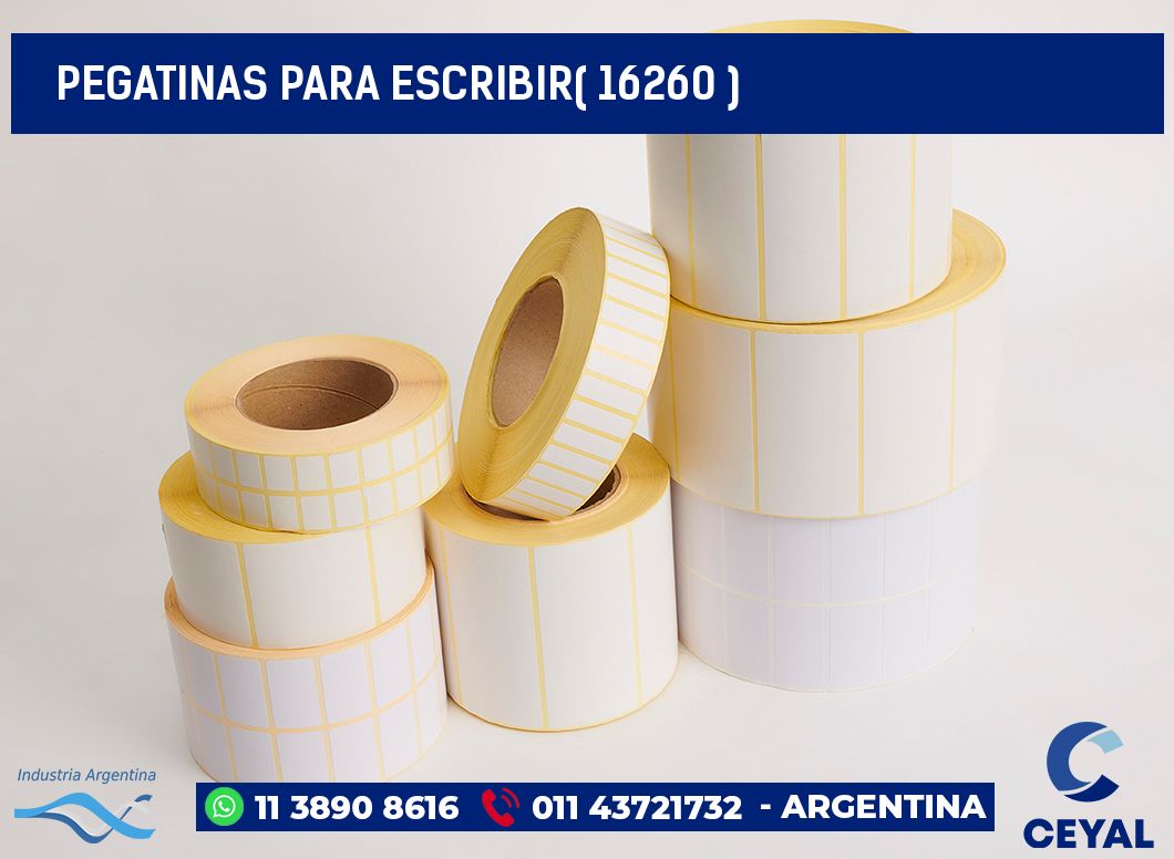 PEGATINAS PARA ESCRIBIR( 16260 )