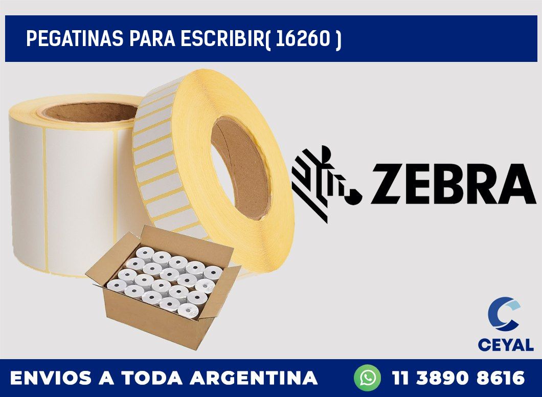PEGATINAS PARA ESCRIBIR( 16260 )