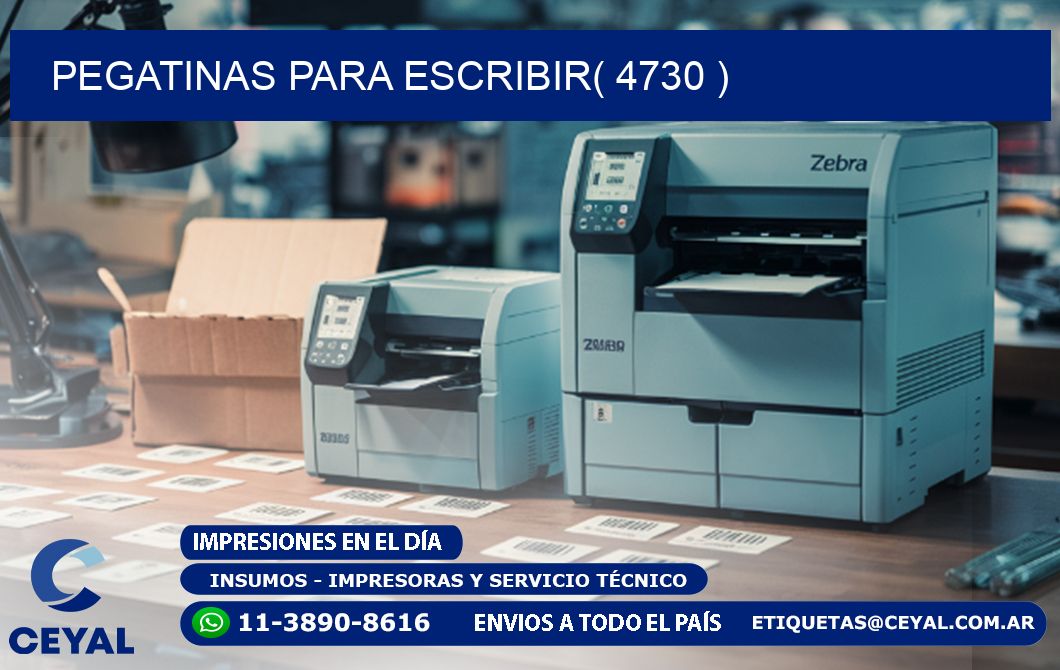 PEGATINAS PARA ESCRIBIR( 4730 )