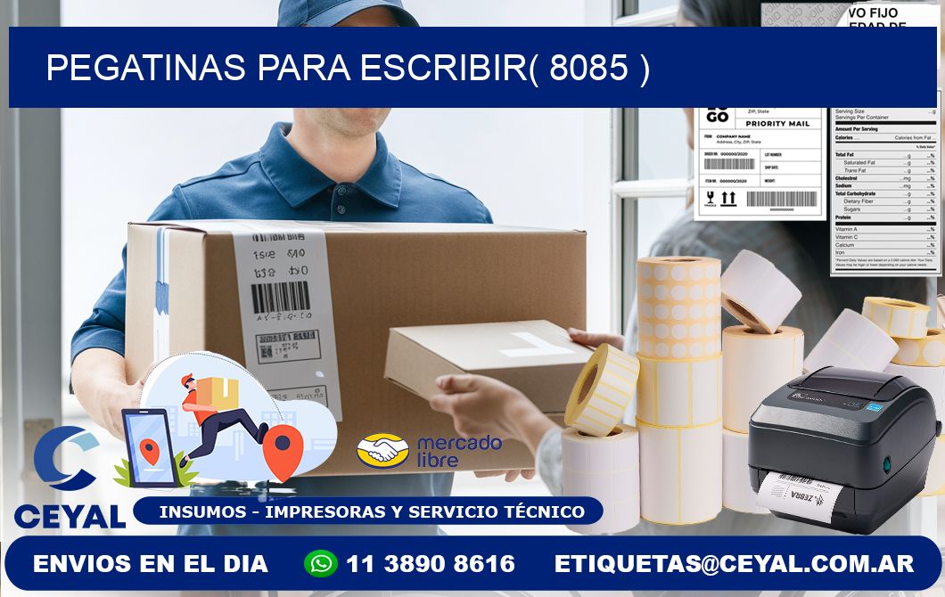 PEGATINAS PARA ESCRIBIR( 8085 )