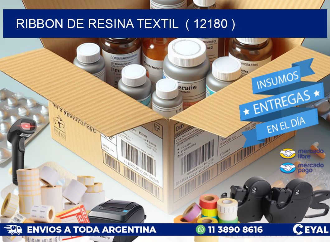 RIBBON DE RESINA TEXTIL  ( 12180 )