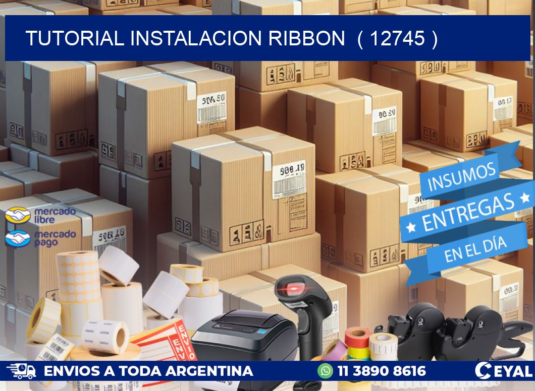 TUTORIAL INSTALACION RIBBON ( 12745 )
