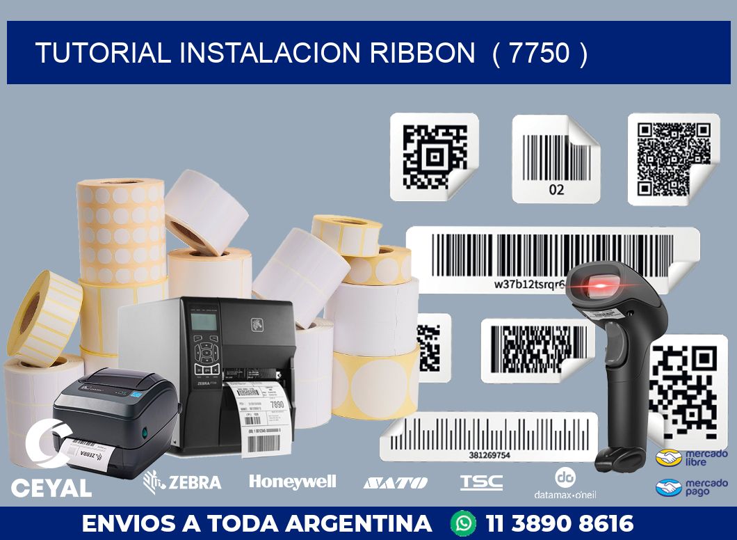 TUTORIAL INSTALACION RIBBON  ( 7750 )