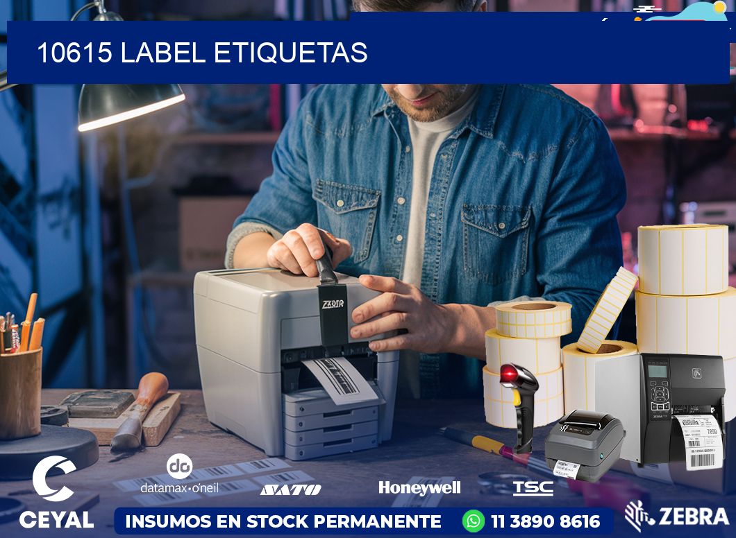 10615 LABEL ETIQUETAS