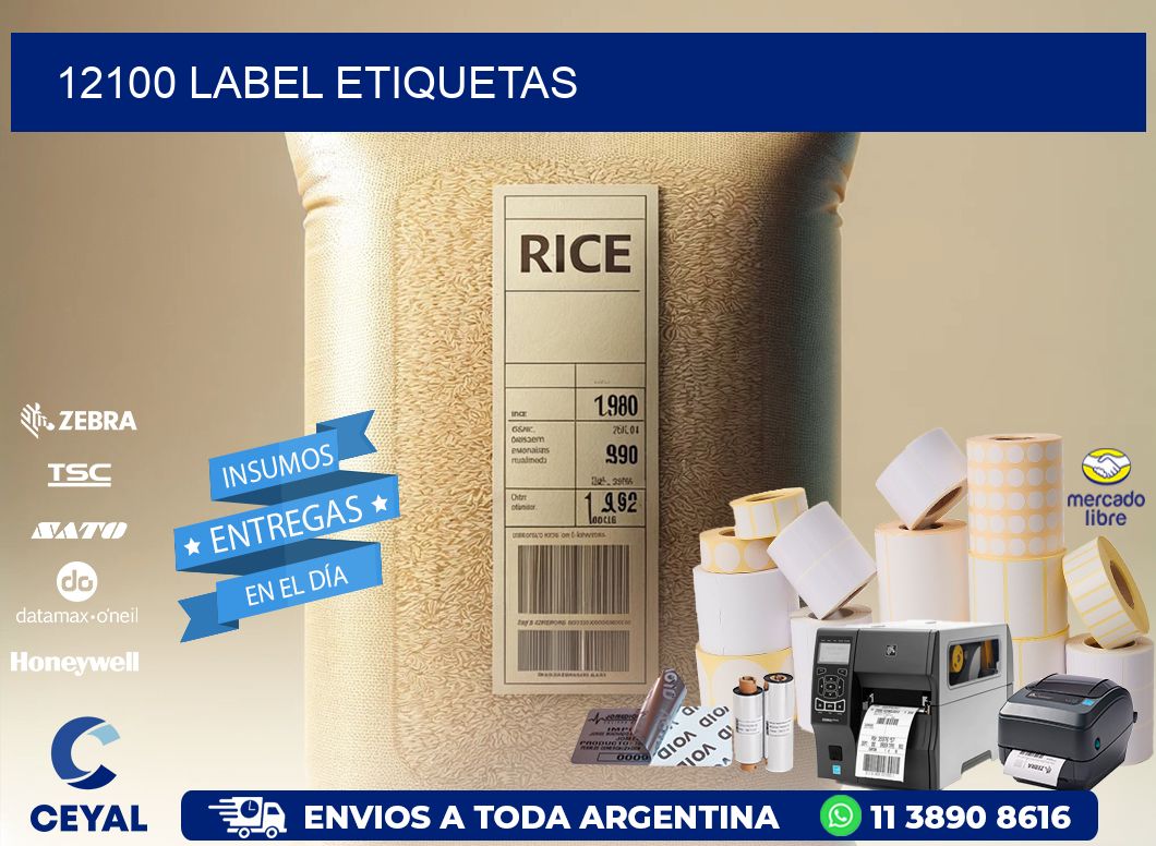 12100 LABEL ETIQUETAS