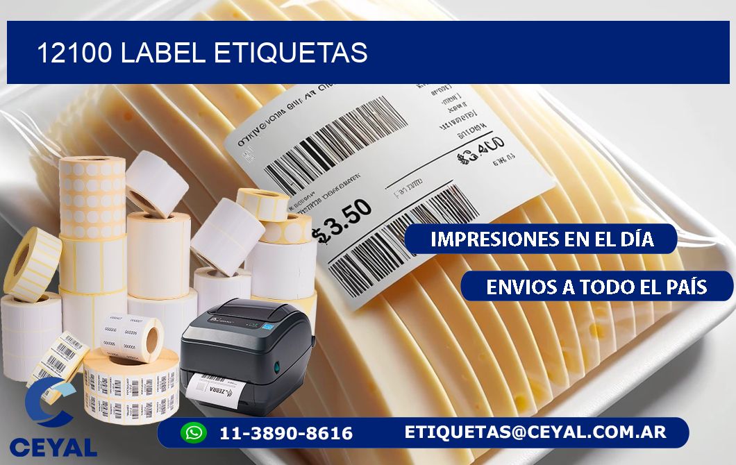 12100 LABEL ETIQUETAS