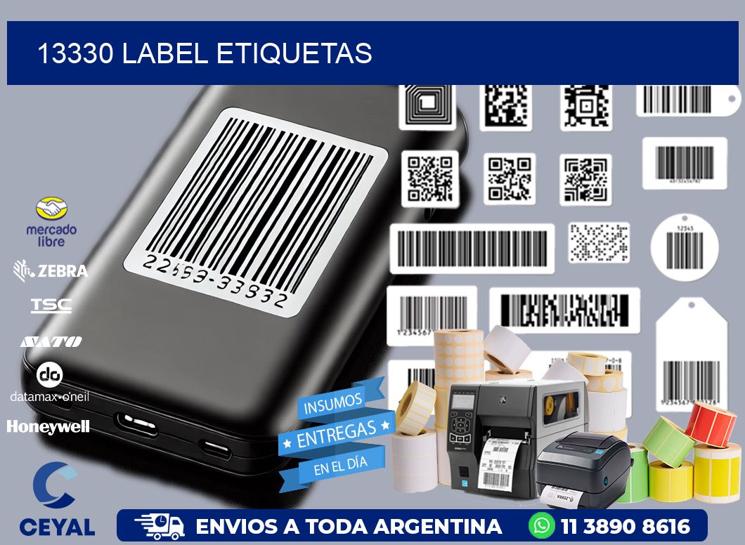 13330 LABEL ETIQUETAS