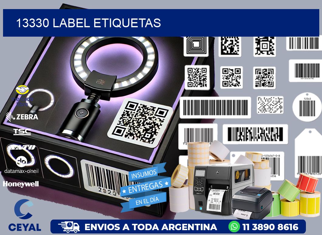 13330 LABEL ETIQUETAS