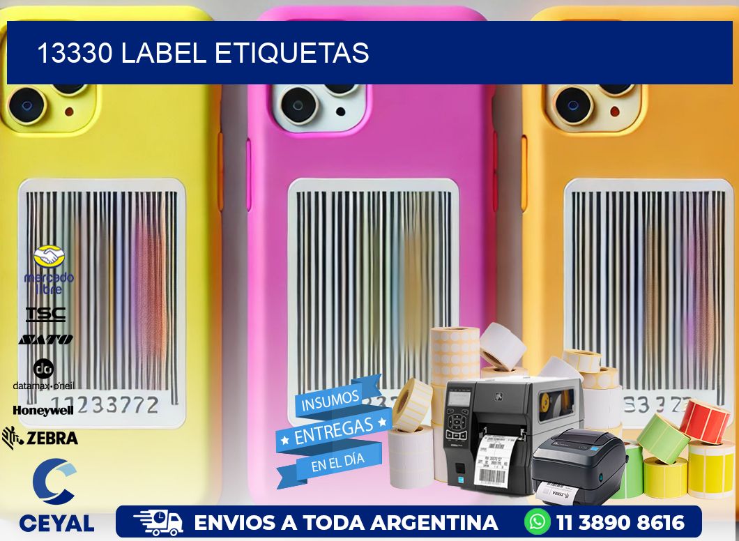 13330 LABEL ETIQUETAS