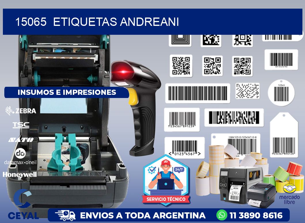 15065  ETIQUETAS ANDREANI