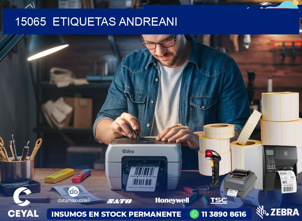 15065  ETIQUETAS ANDREANI