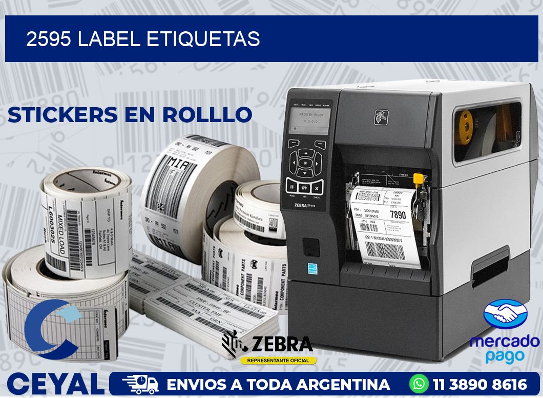 2595 LABEL ETIQUETAS