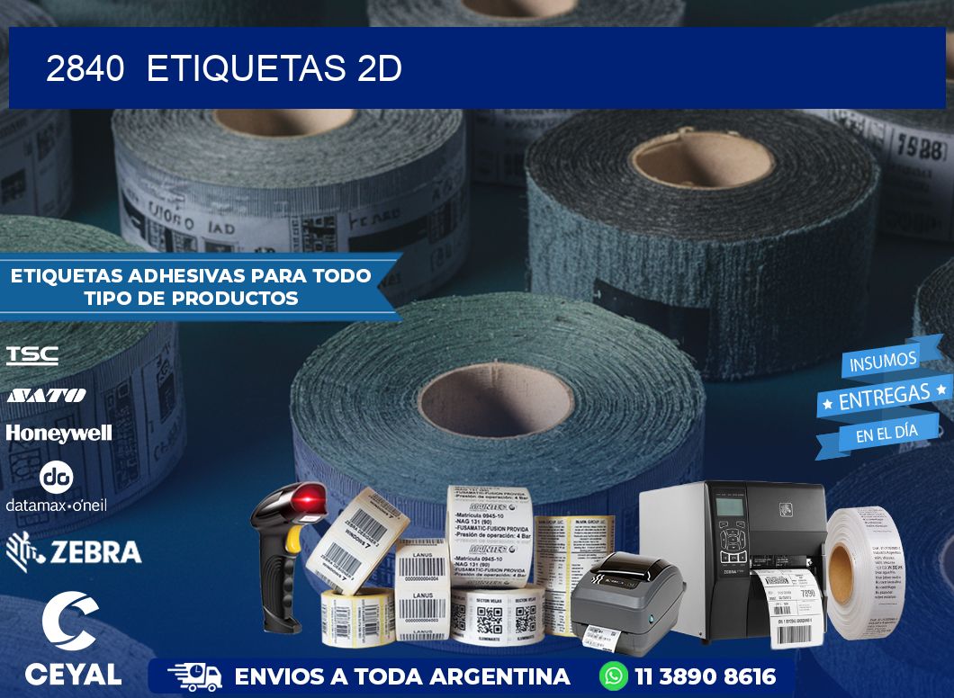 2840 ETIQUETAS 2D
