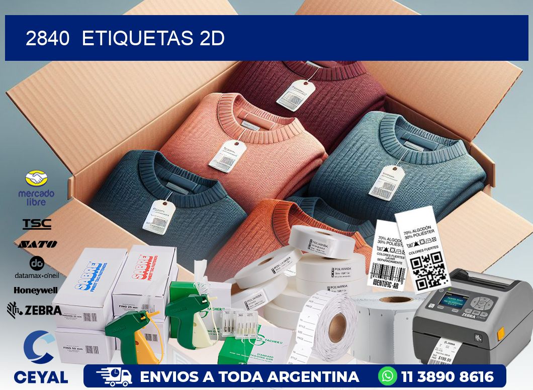 2840 ETIQUETAS 2D