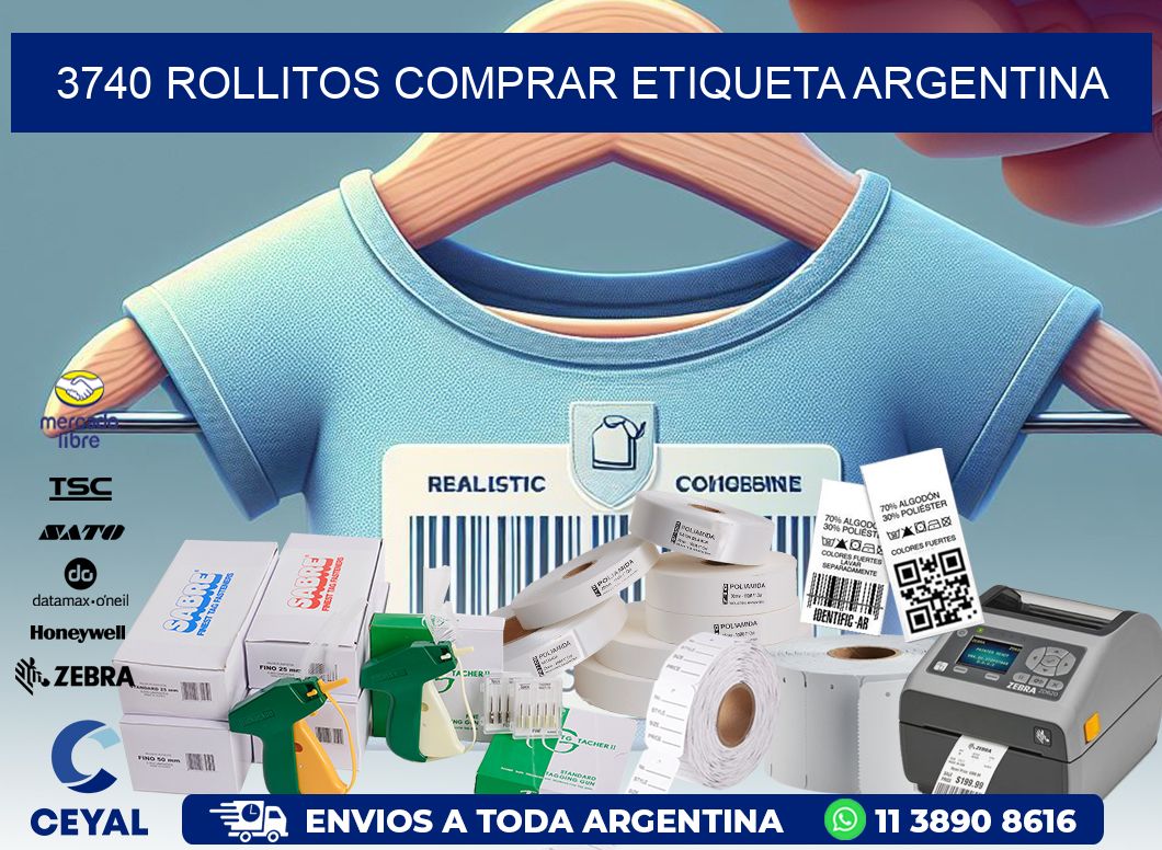 3740 ROLLITOS COMPRAR ETIQUETA ARGENTINA