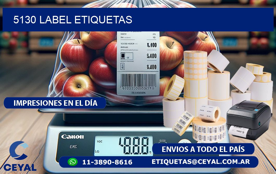 5130 LABEL ETIQUETAS