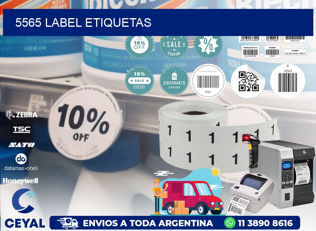 5565 LABEL ETIQUETAS