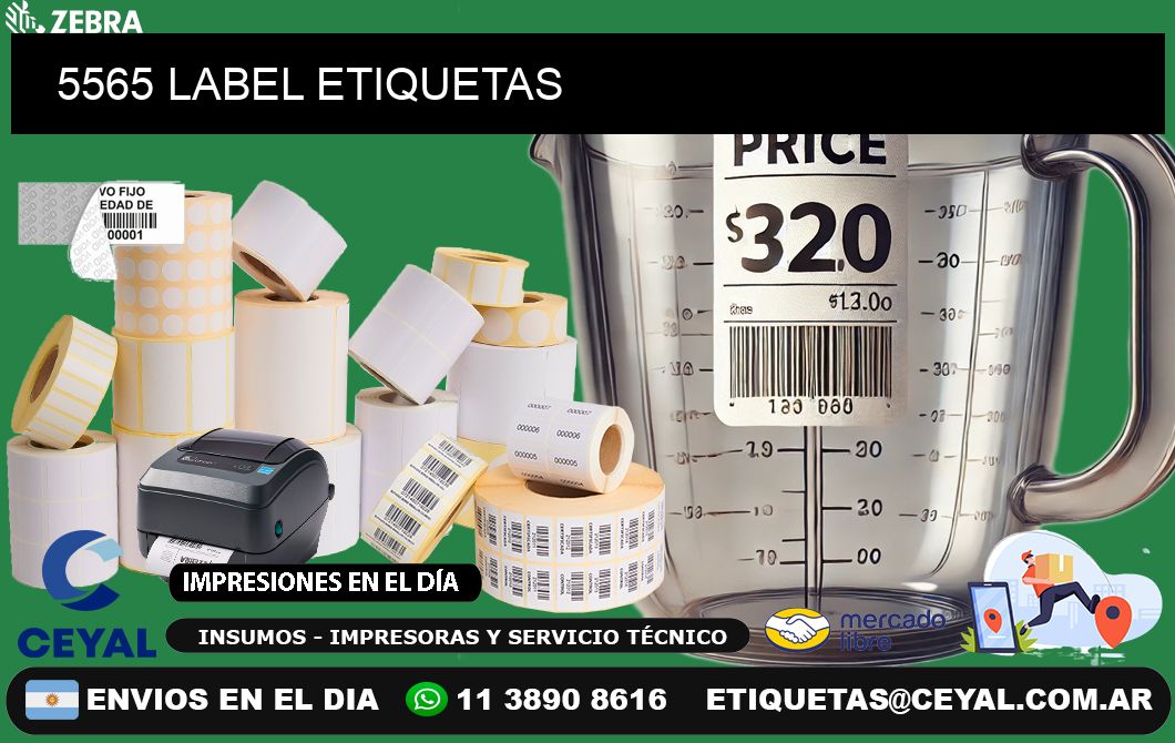 5565 LABEL ETIQUETAS