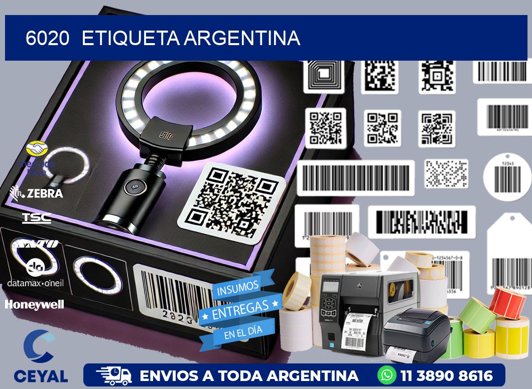 6020  ETIQUETA ARGENTINA
