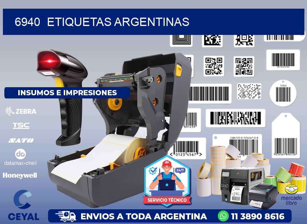 6940  ETIQUETAS ARGENTINAS