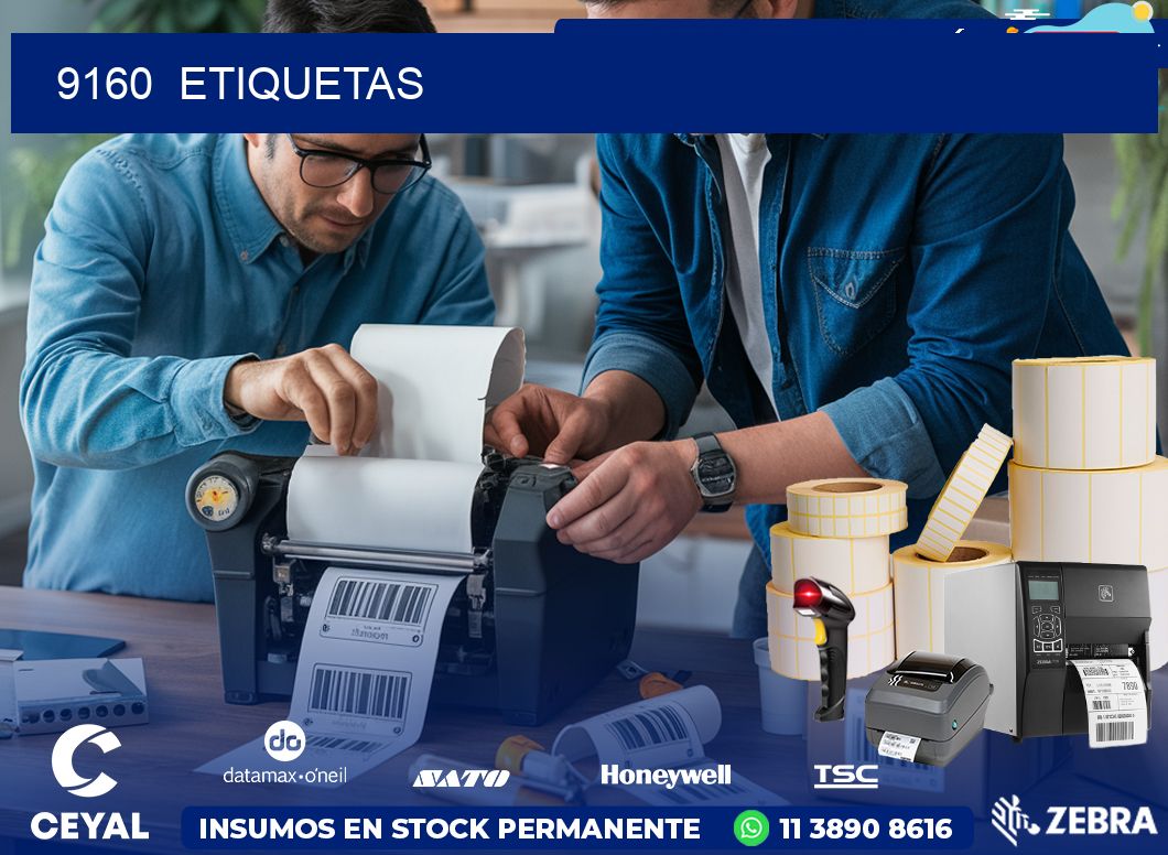 9160  ETIQUETAS