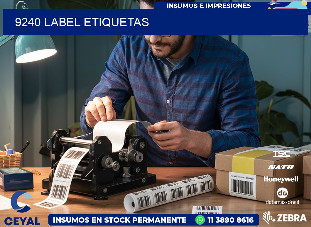 9240 LABEL ETIQUETAS