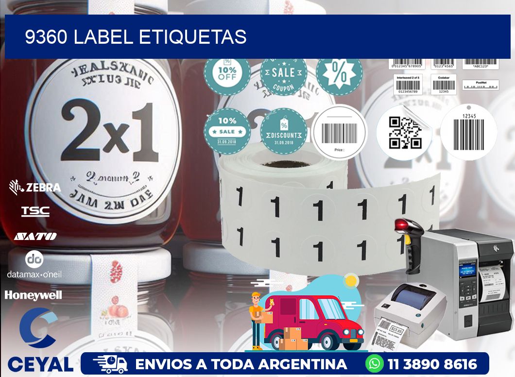 9360 LABEL ETIQUETAS