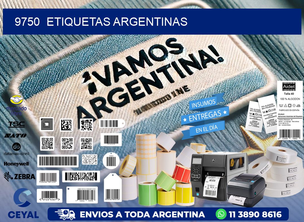 9750 ETIQUETAS ARGENTINAS