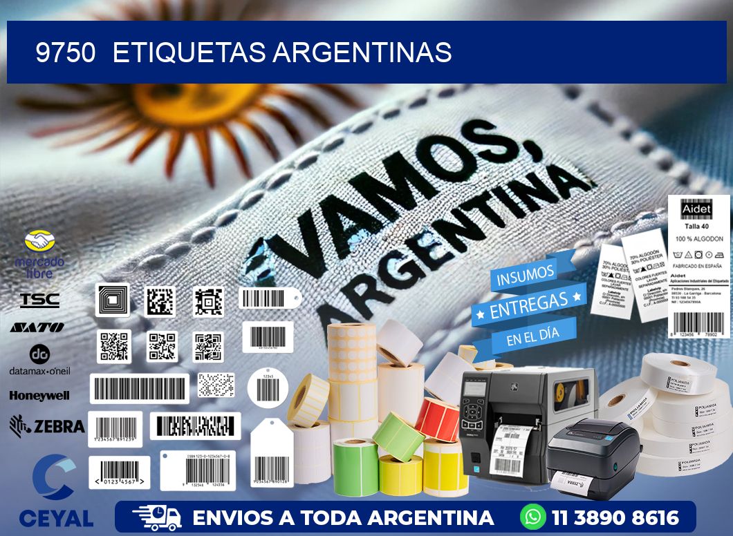 9750  ETIQUETAS ARGENTINAS