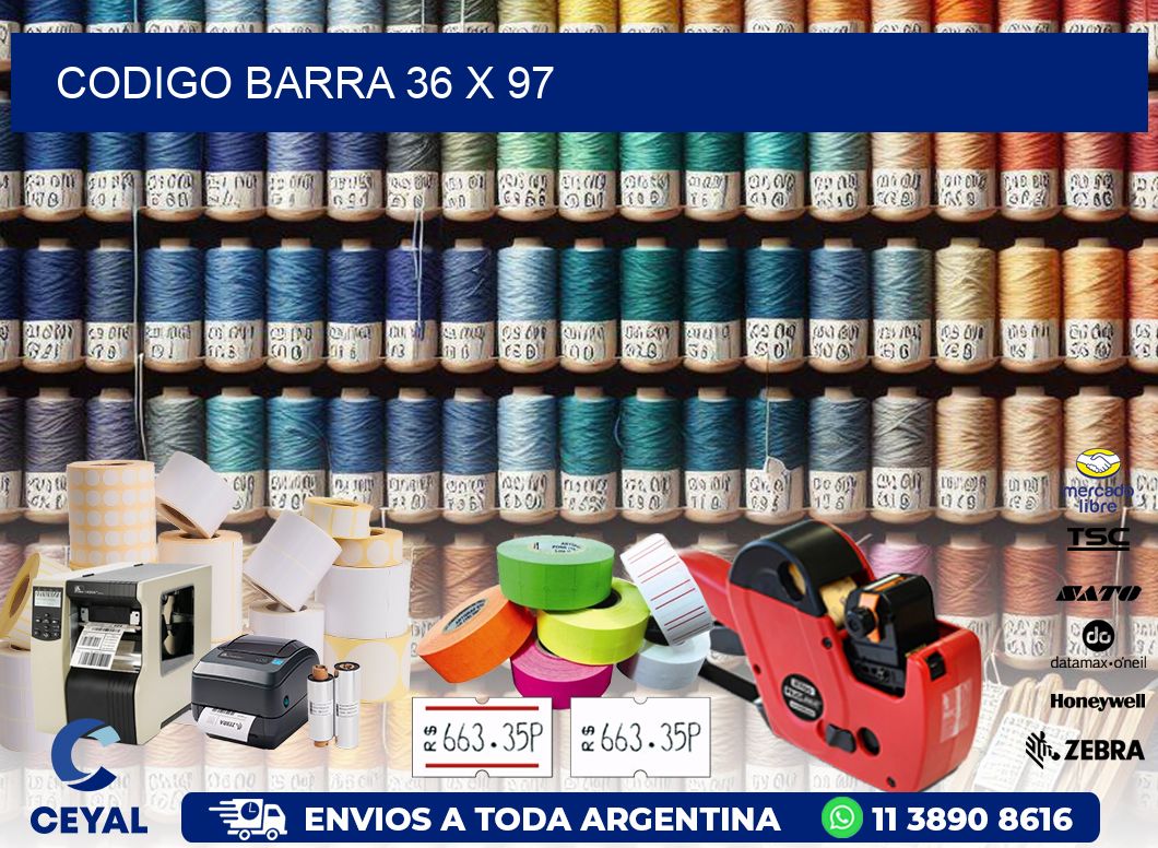 CODIGO BARRA 36 x 97