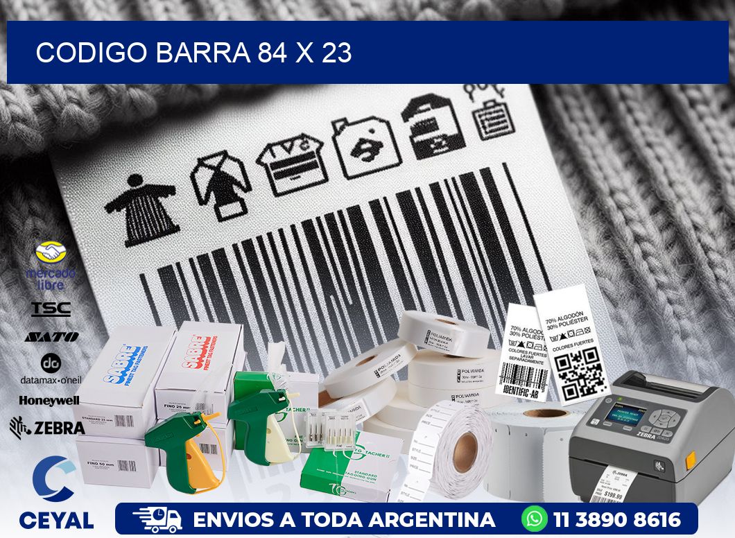 CODIGO BARRA 84 x 23