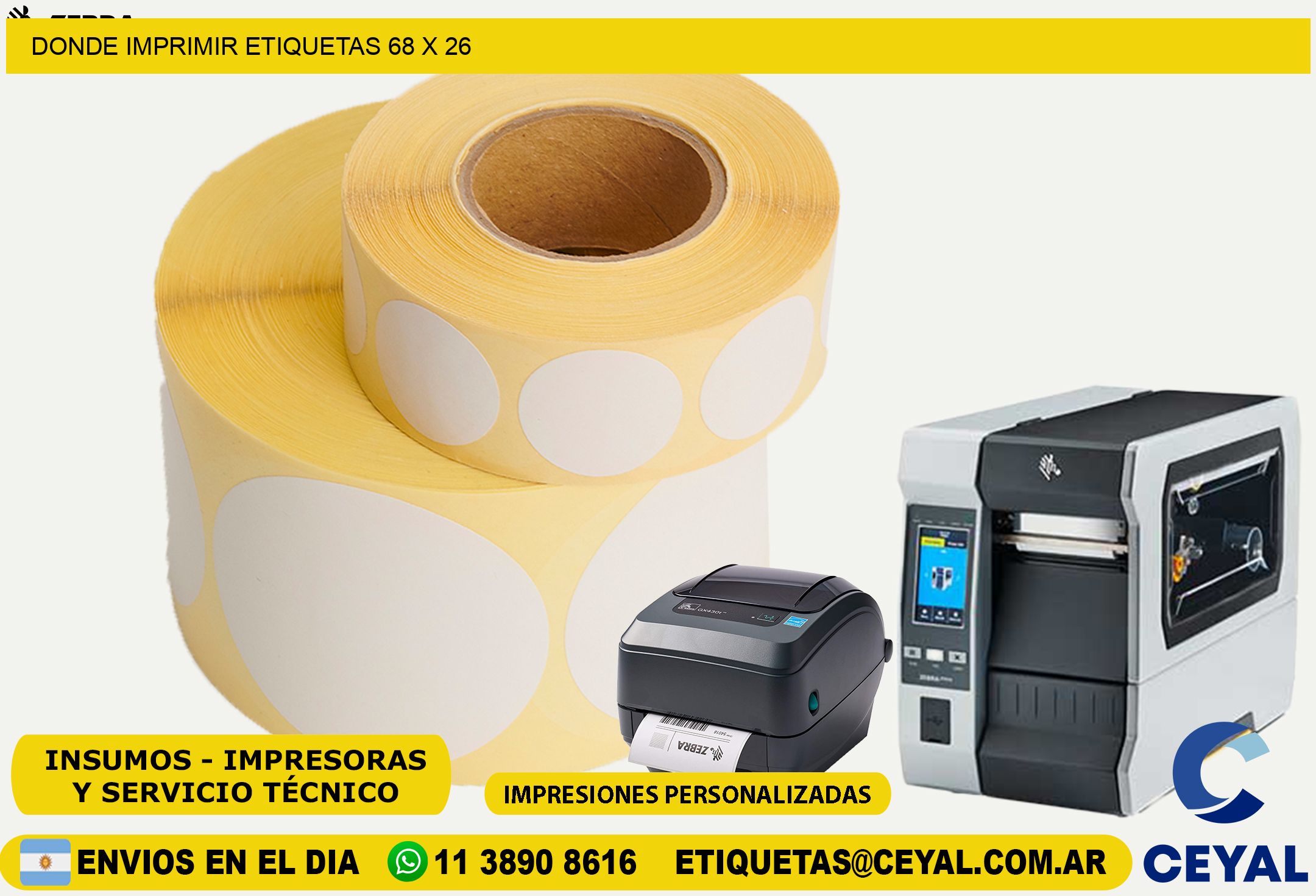 DONDE IMPRIMIR ETIQUETAS 68 x 26