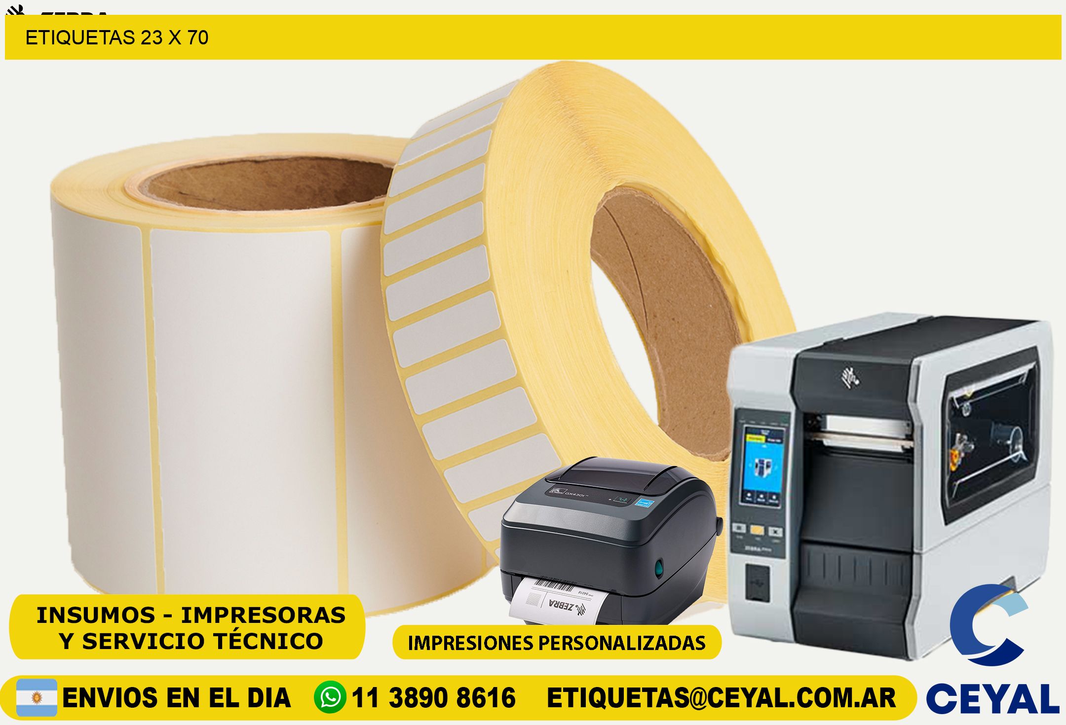 ETIQUETAS 23 x 70