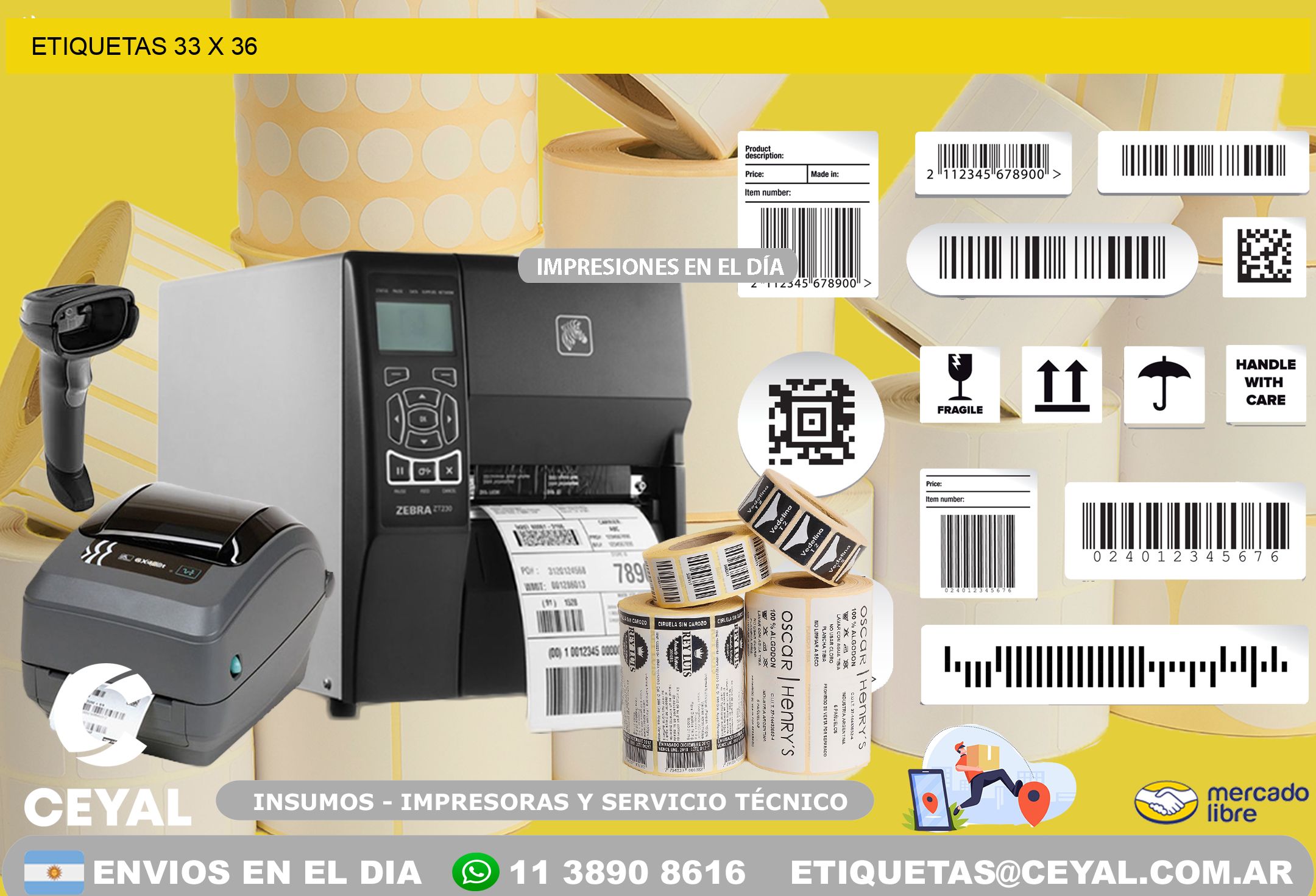 ETIQUETAS 33 x 36