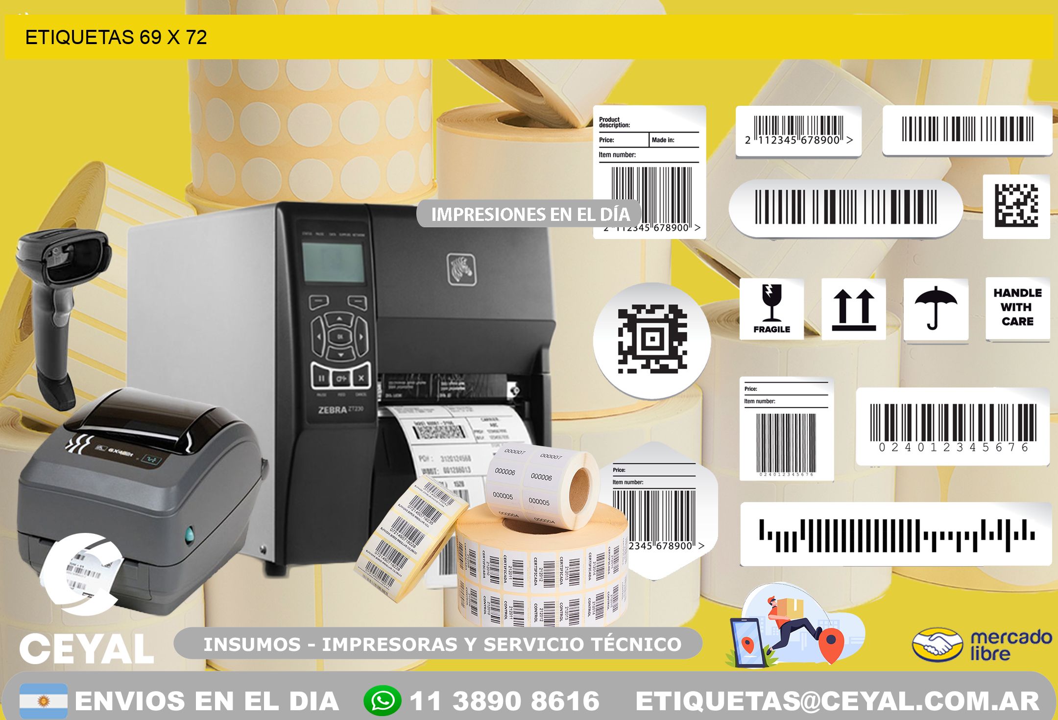 ETIQUETAS 69 x 72