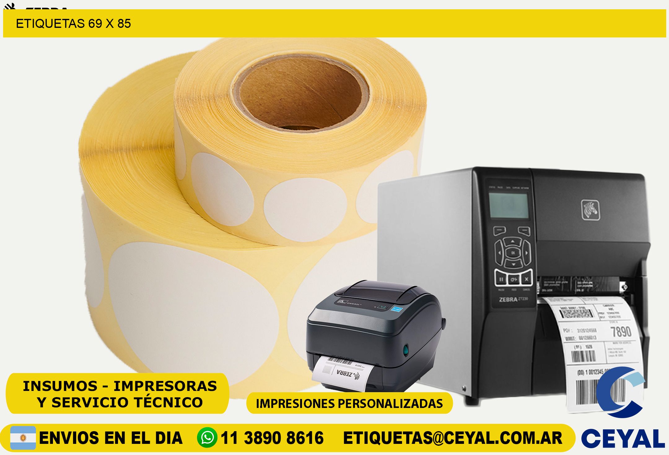 ETIQUETAS 69 x 85