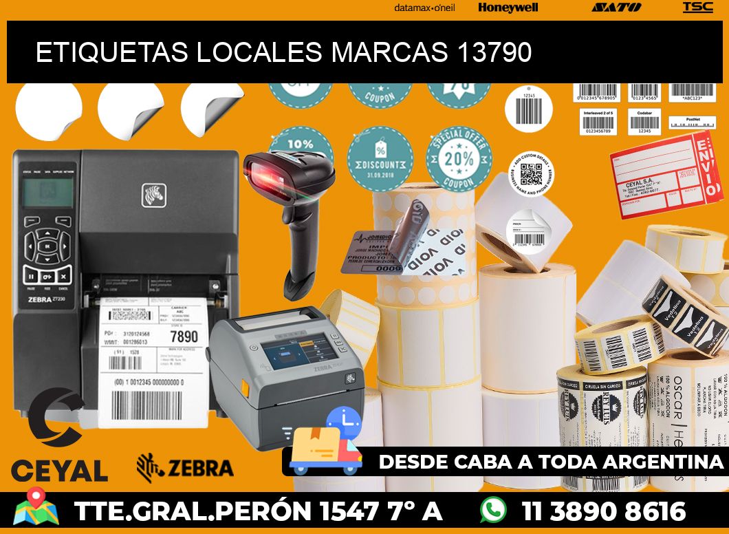 ETIQUETAS LOCALES MARCAS 13790