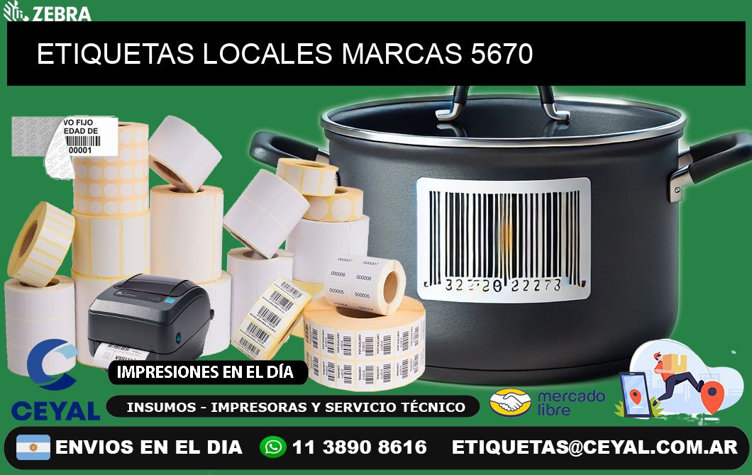 ETIQUETAS LOCALES MARCAS 5670